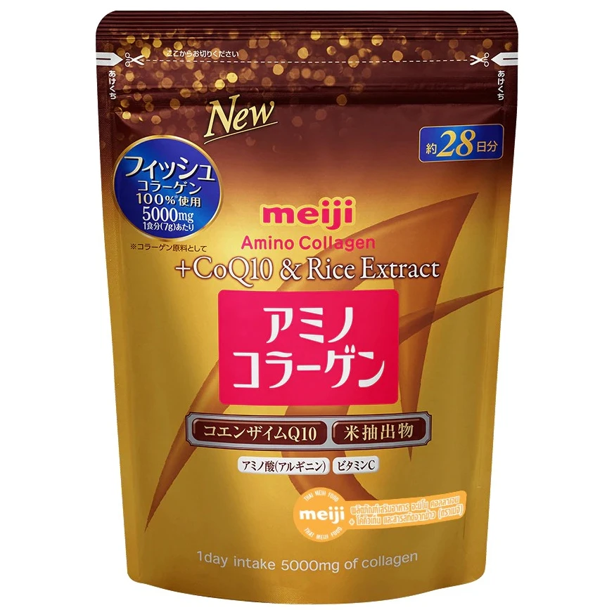 6. Amino Collagen +CoQ10 & Rice Extract จาก meiji