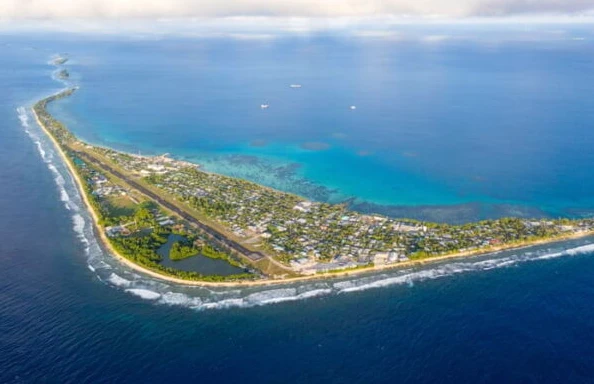 อันดับที่ 4 Tuvalu มีพื้นที่ 26 ตารางกิโลเมตร